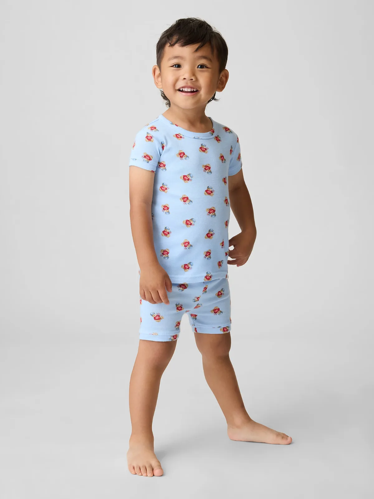Organic Brushed Cotton PJ Short Set by Gap