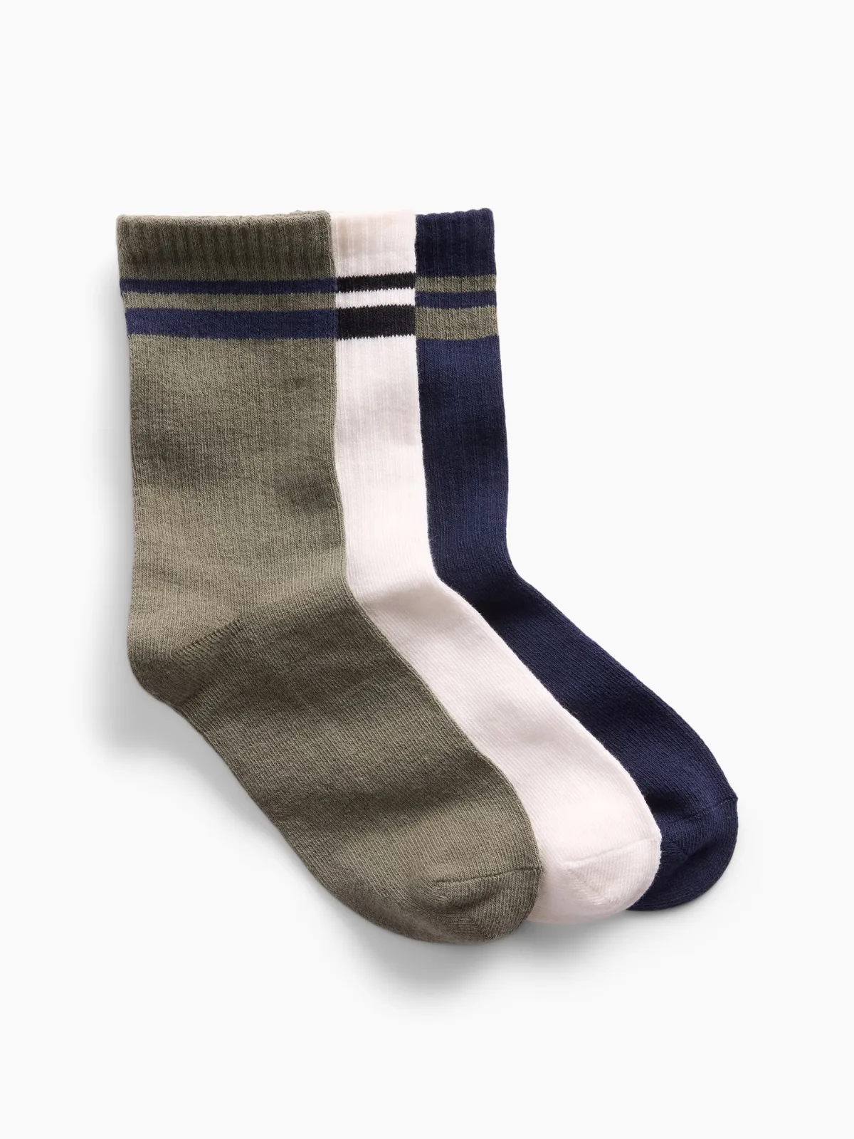 Varsity Crew Socks (3-Pack) by Gap