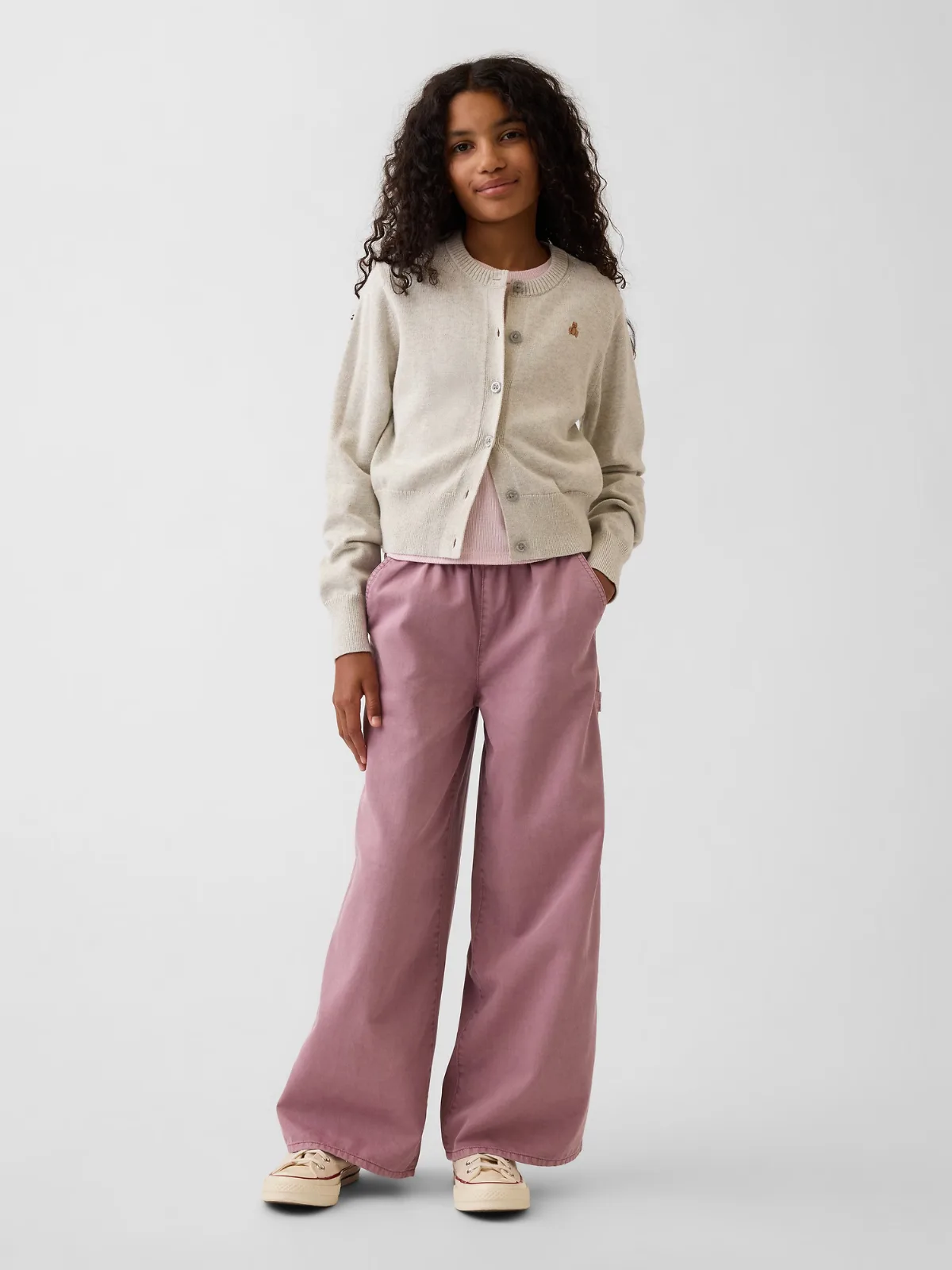 Easy Wide-Leg Utility Pants by Gap
