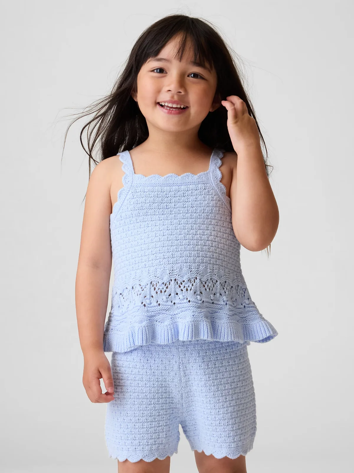 Crochet Scalloped Tank Top by Gap