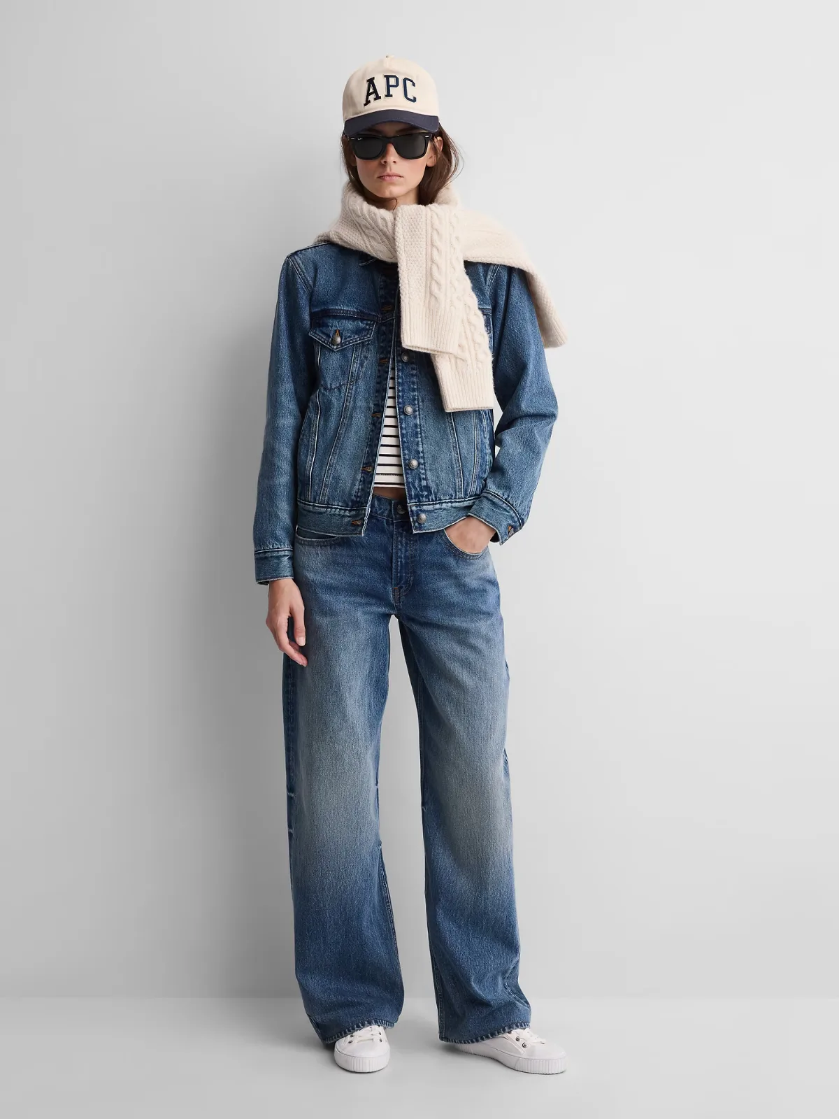 Gap x A.P.C. Low Rise 90s Loose Jeans by Gap