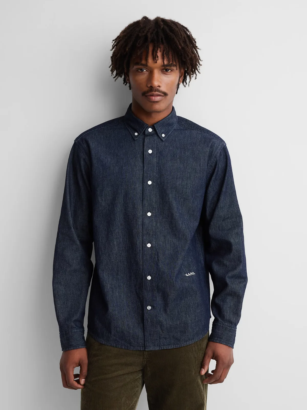 Gap x A.P.C. Denim Relaxed Shirt by Gap