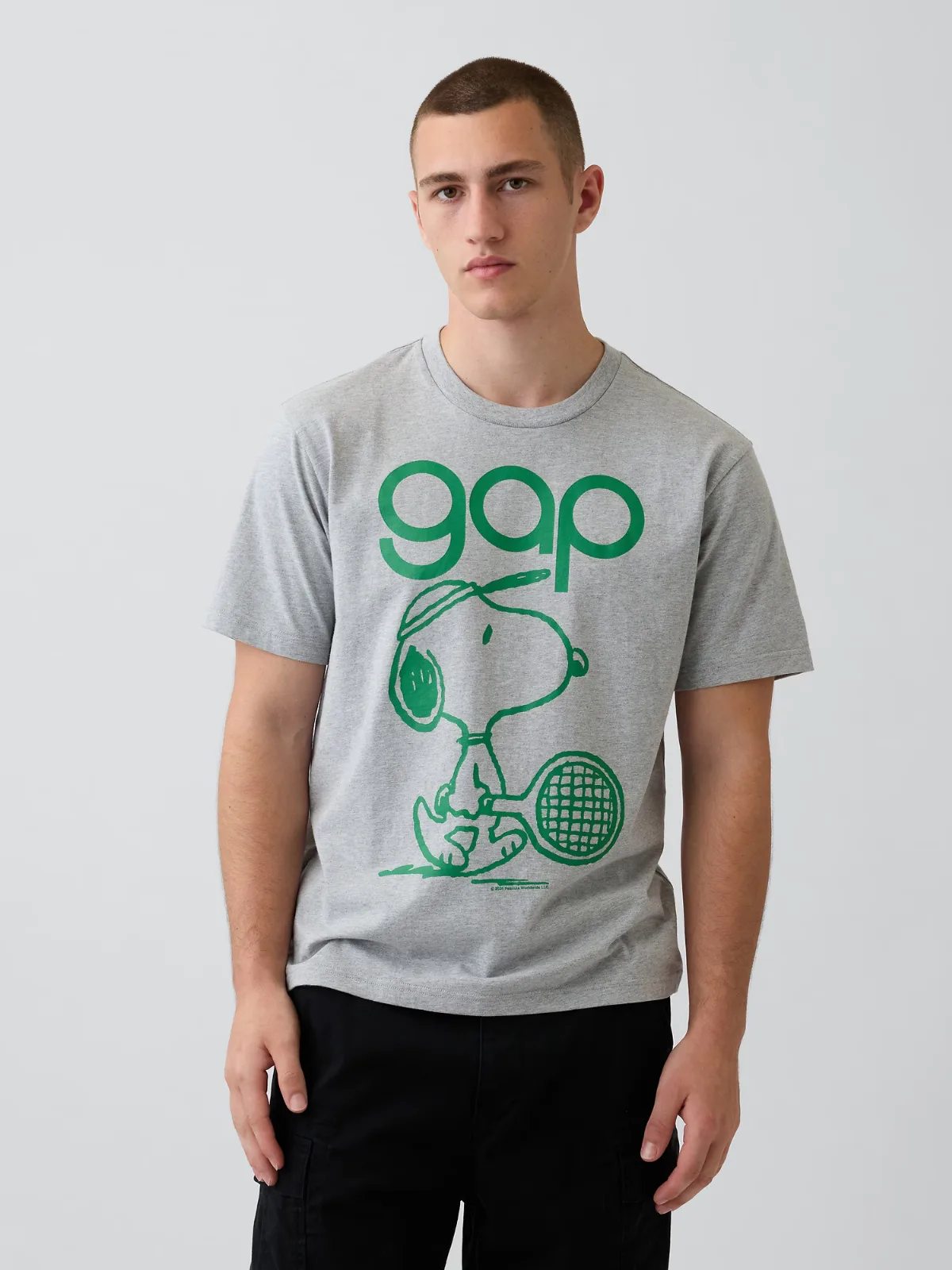 Snoopy Logo Relaxed Graphic T-Shirt by Gap