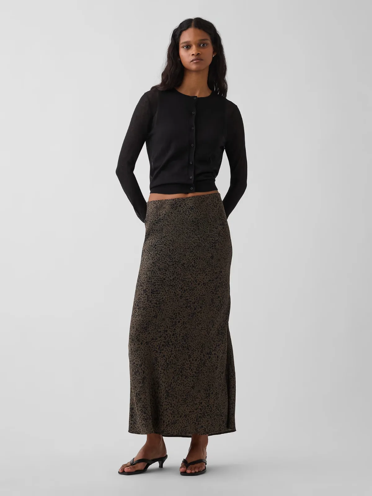 Maxi Slip Skirt