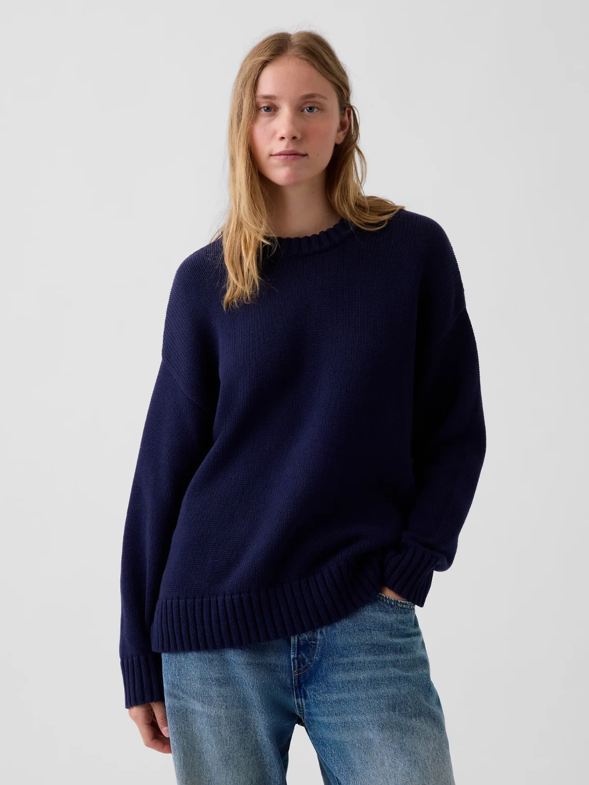 100% Cotton Oversized Sweater by Gap