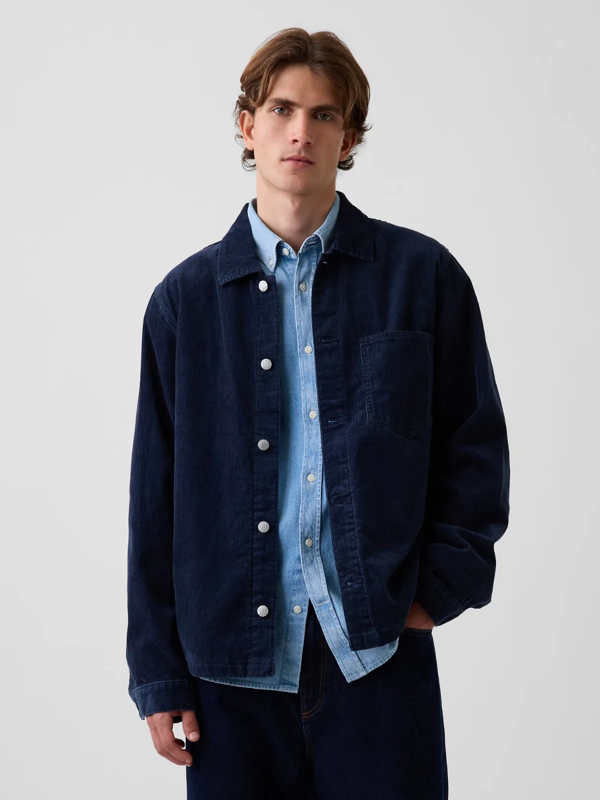 Corduroy Shirt Jacket by Gap