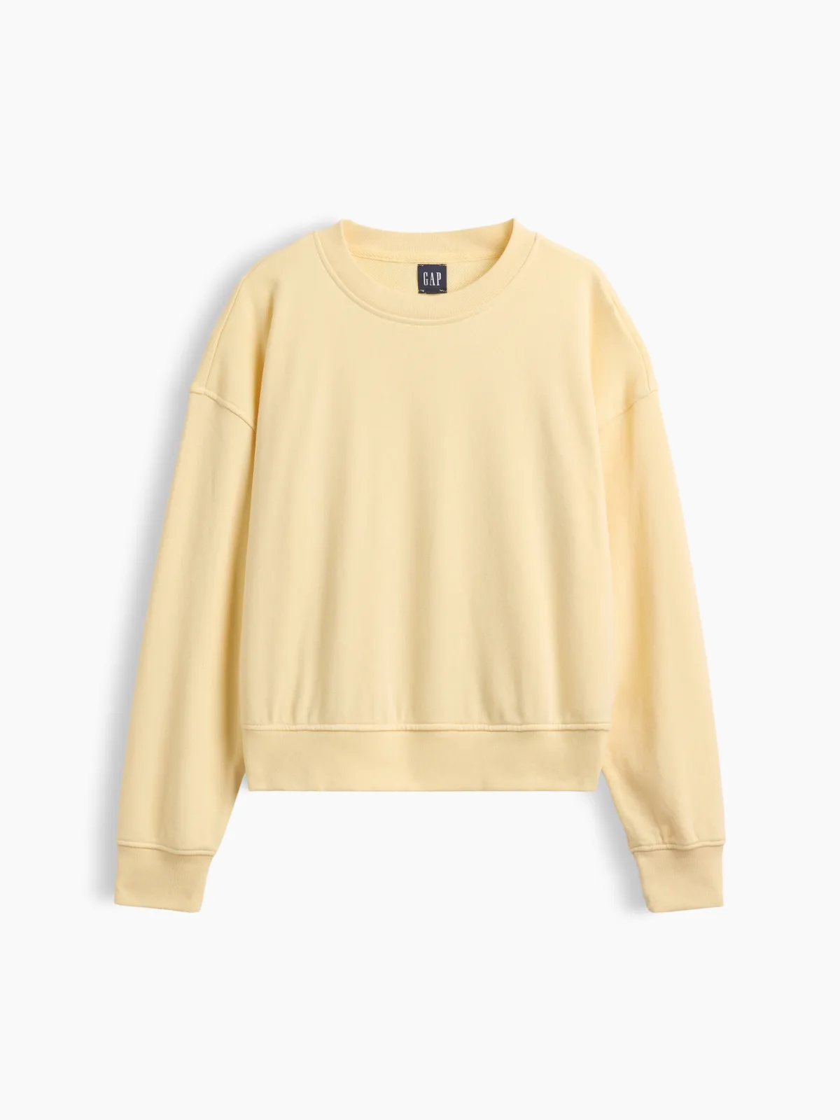 VintageSoft Terry Oversized Wedge Side-Slit Sweatshirt by Gap