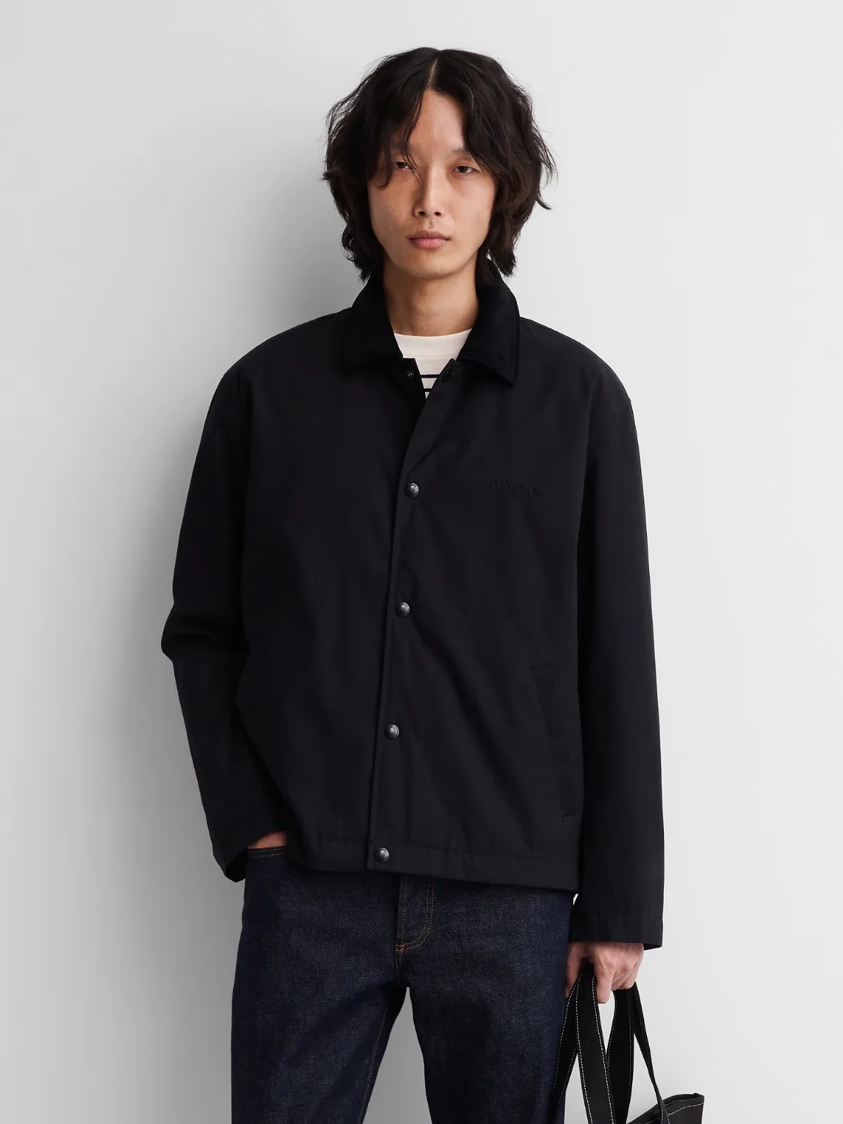 Gap x A.P.C. Coated Canvas Coach Jacket by Gap