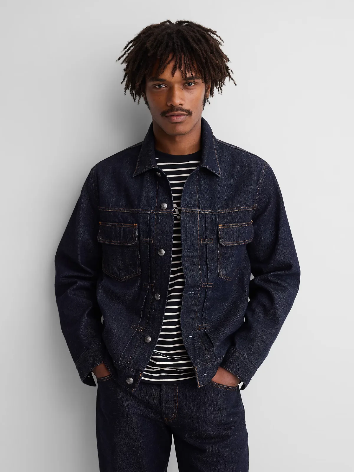 Gap x A.P.C. Lined Japanese Denim Jacket