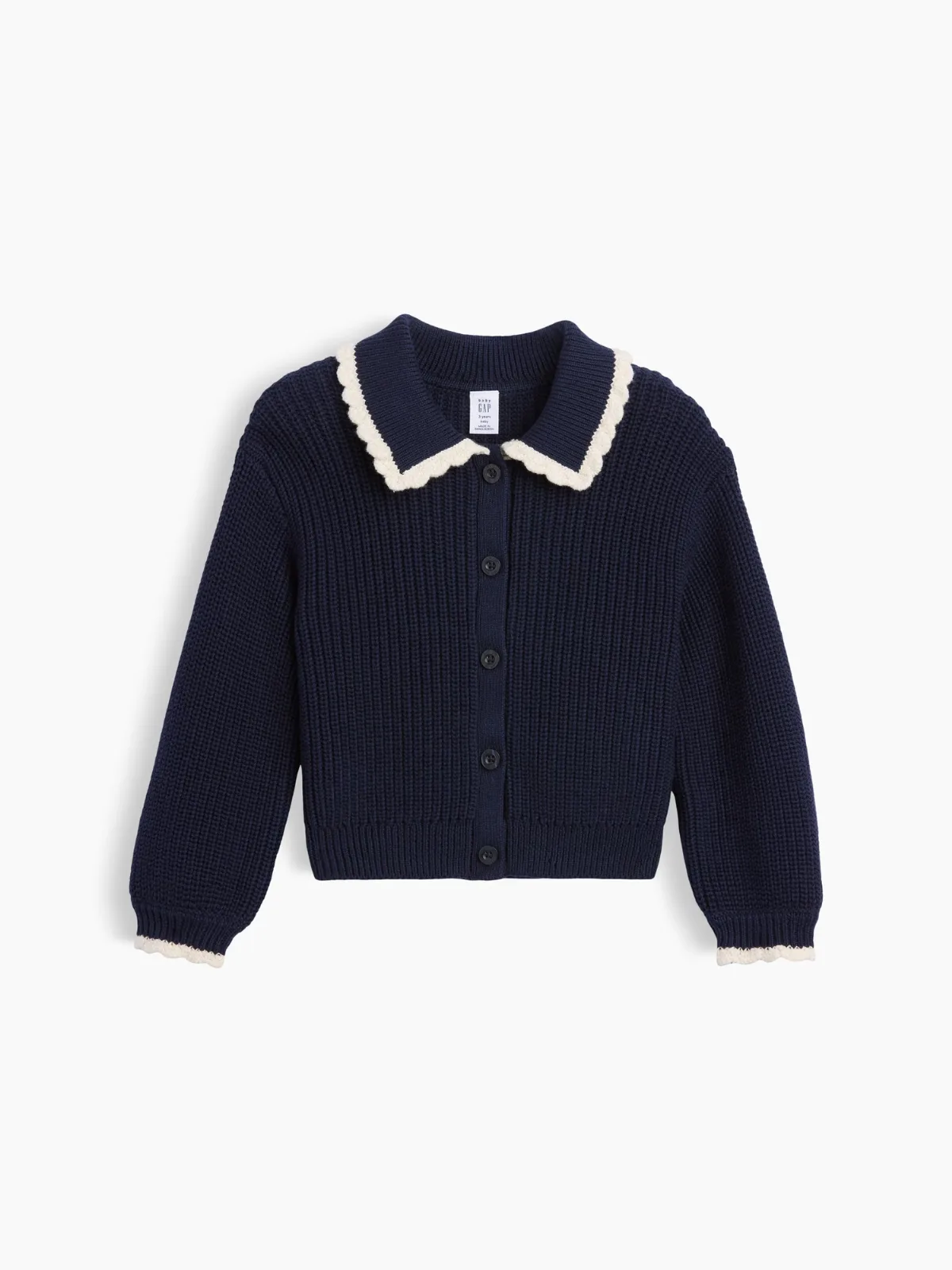 Collared Cardigan Sweater by Gap