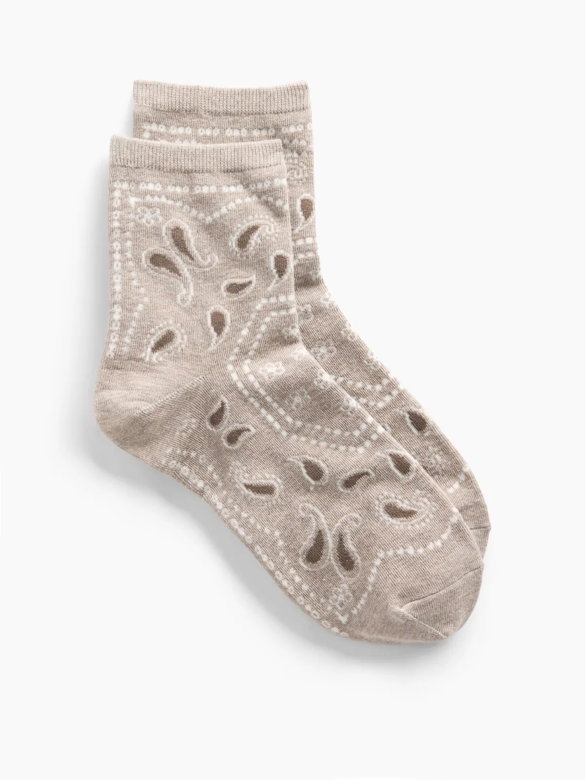 Paisley Half Crew Socks by Gap
