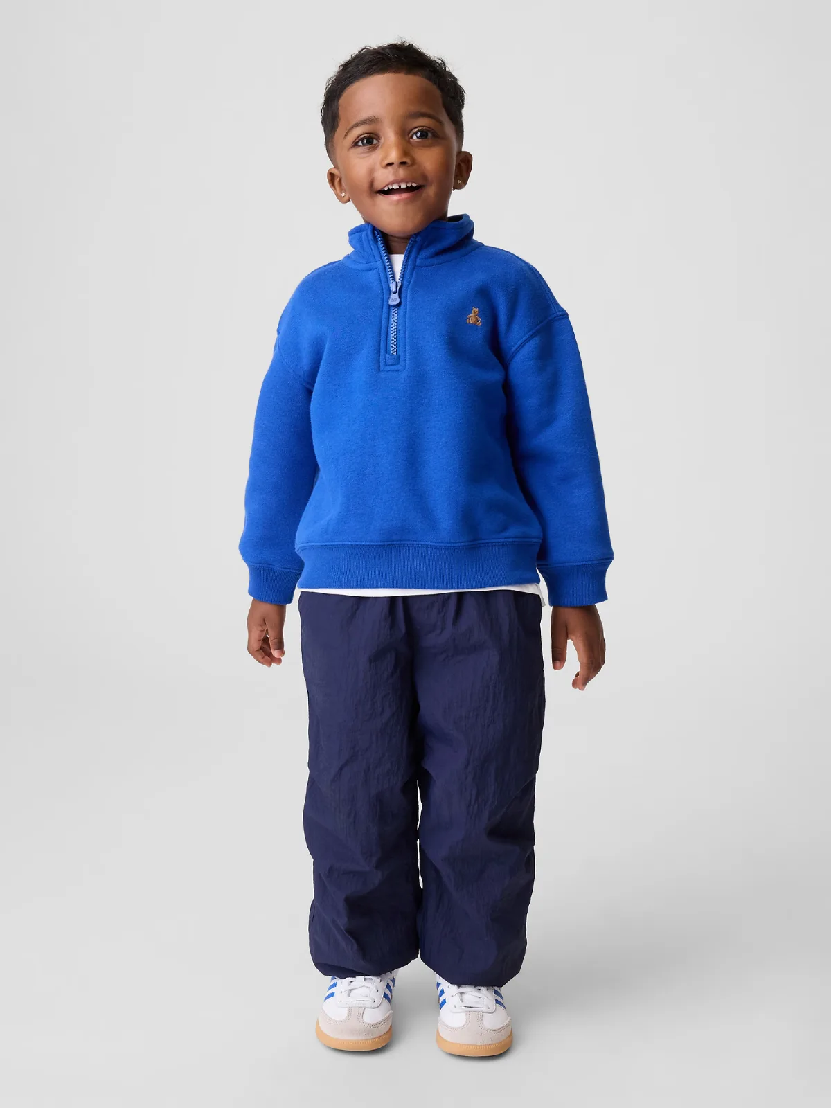 VintageSoft Quarter-Zip Pullover by Gap