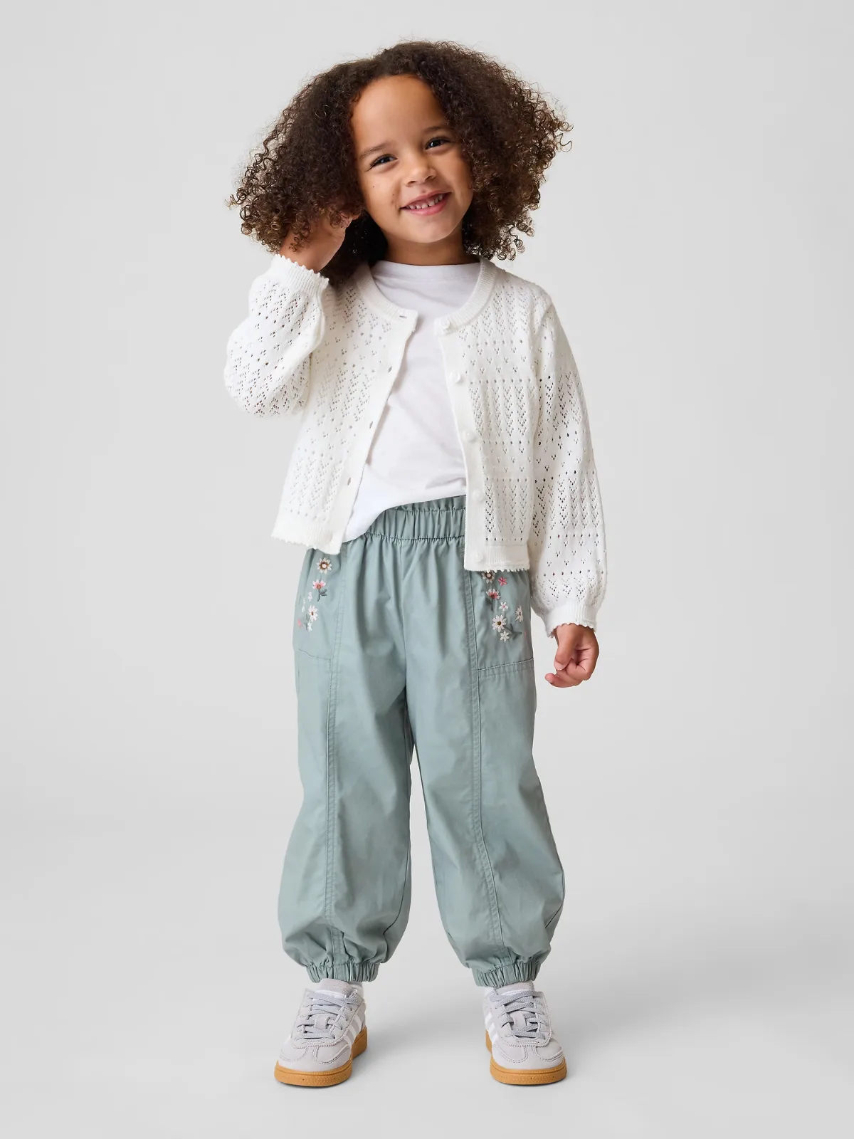 Poplin Pull-On Joggers by Gap