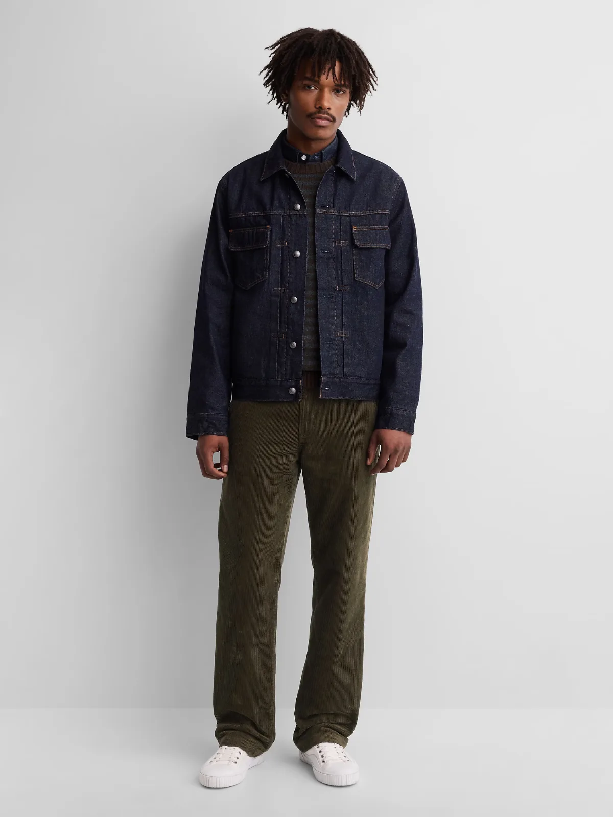 Gap x A.P.C. Corduroy Relaxed Straight Pants by Gap