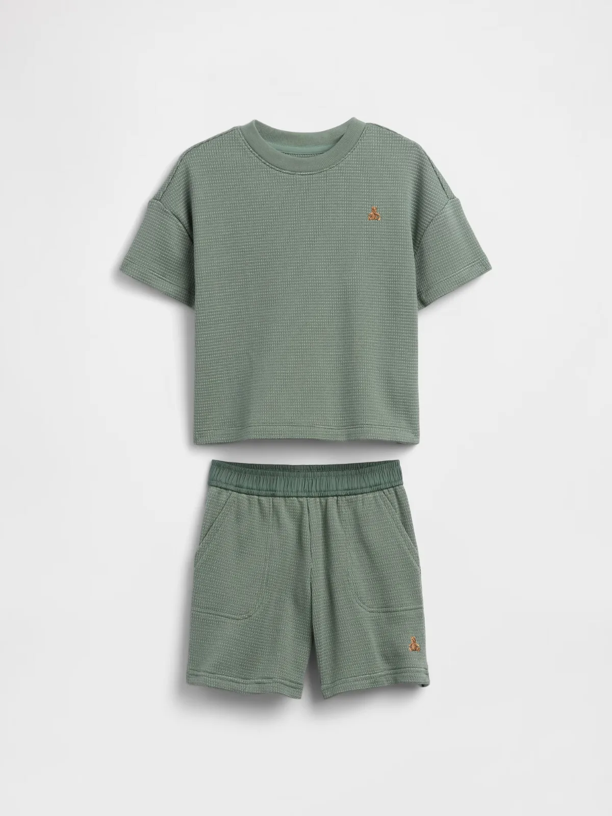 Textured Stripe Outfit Set by Gap