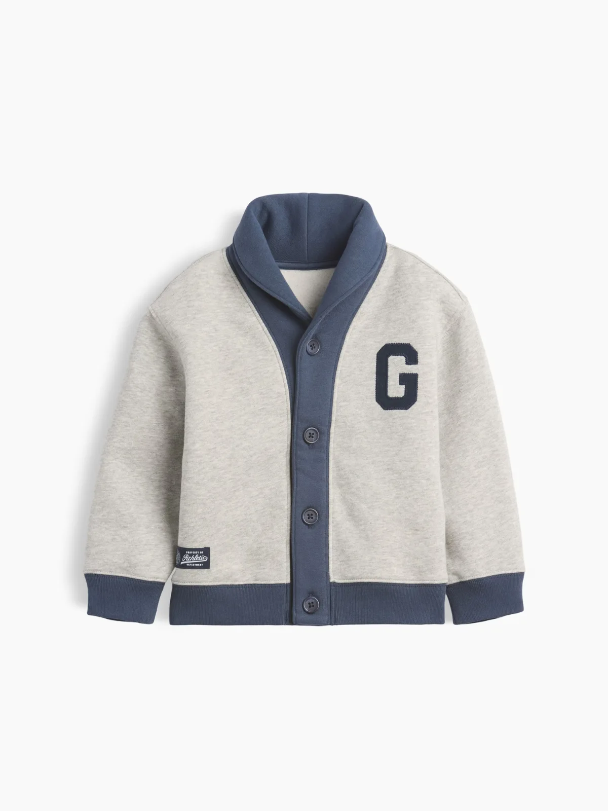 VintageSoft Varsity Shawl Cardigan by Gap
