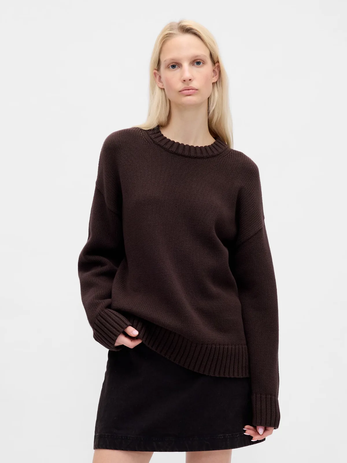 100% Cotton Oversized Sweater by Gap