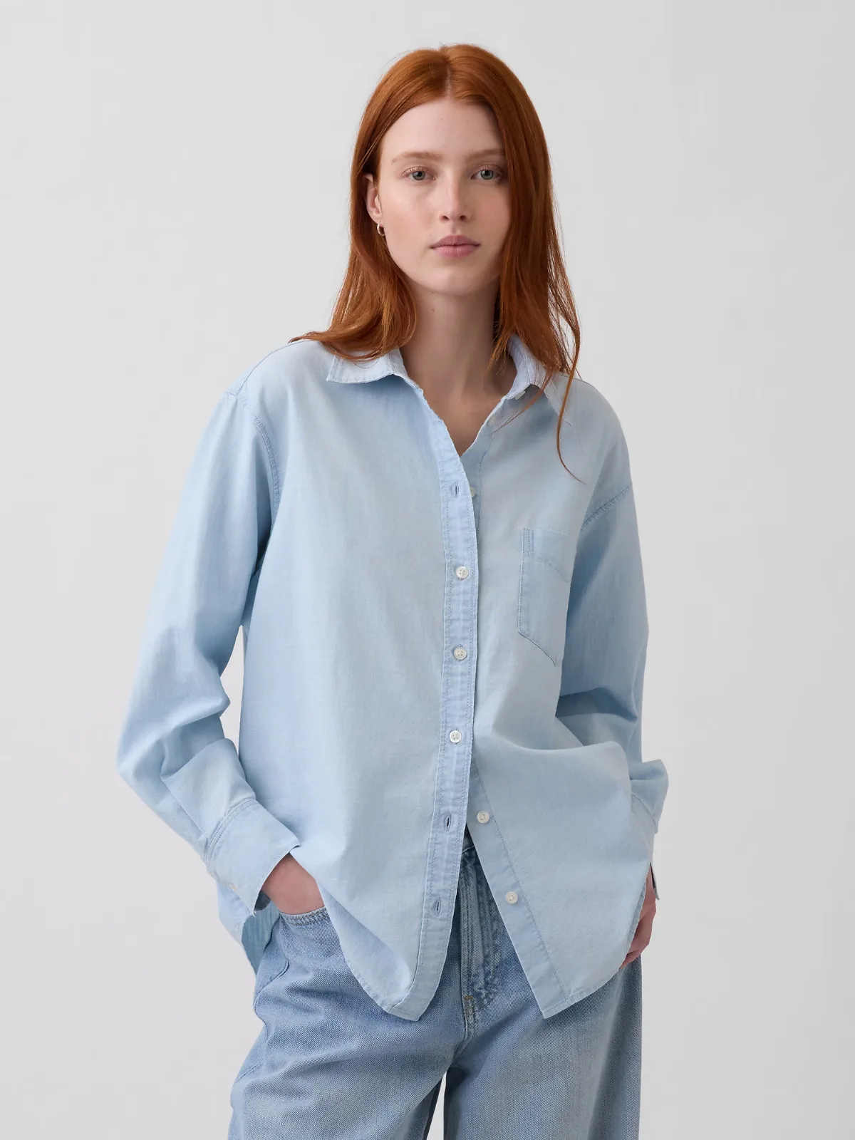 Denim Big Shirt by Gap