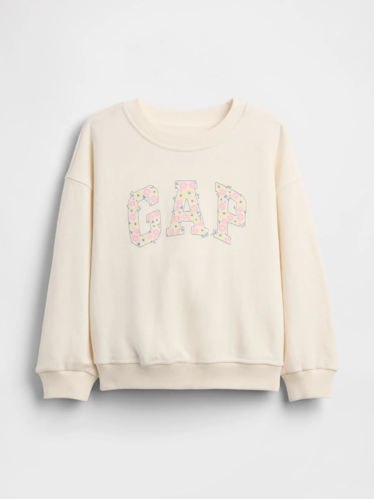 VintageSoft Terry Embroidered Logo Sweatshirt by Gap