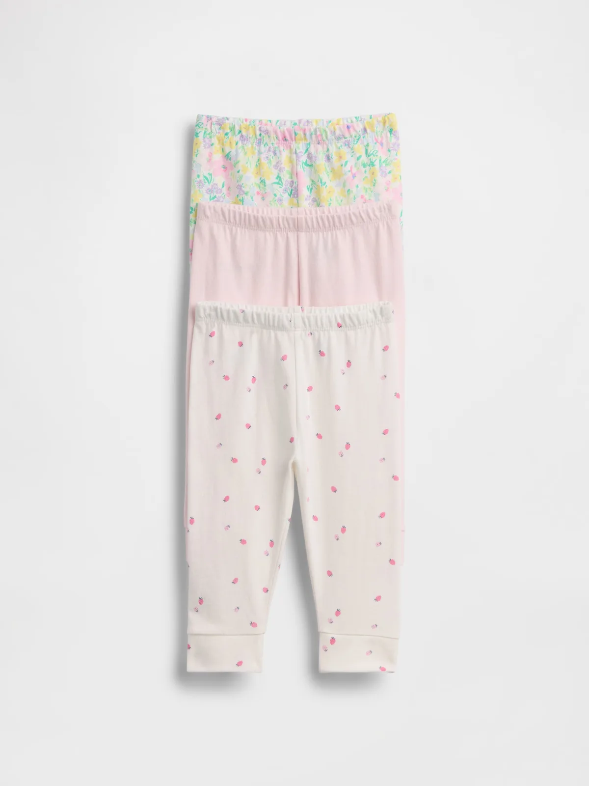 First Favorites Organic Cotton Pull-On Pants (3-Pack) by Gap