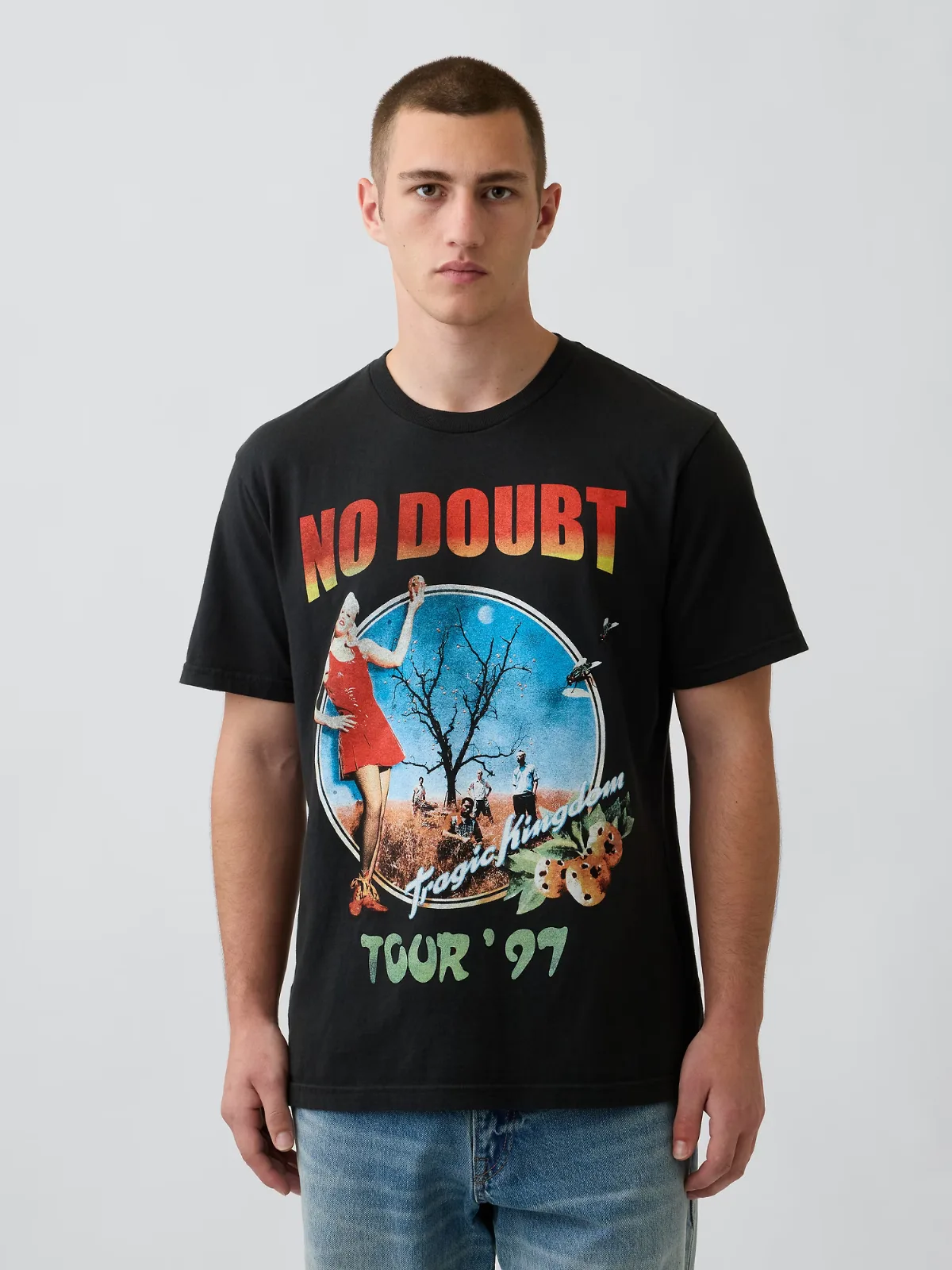 No Doubt Relaxed Graphic T-Shirt by Gap
