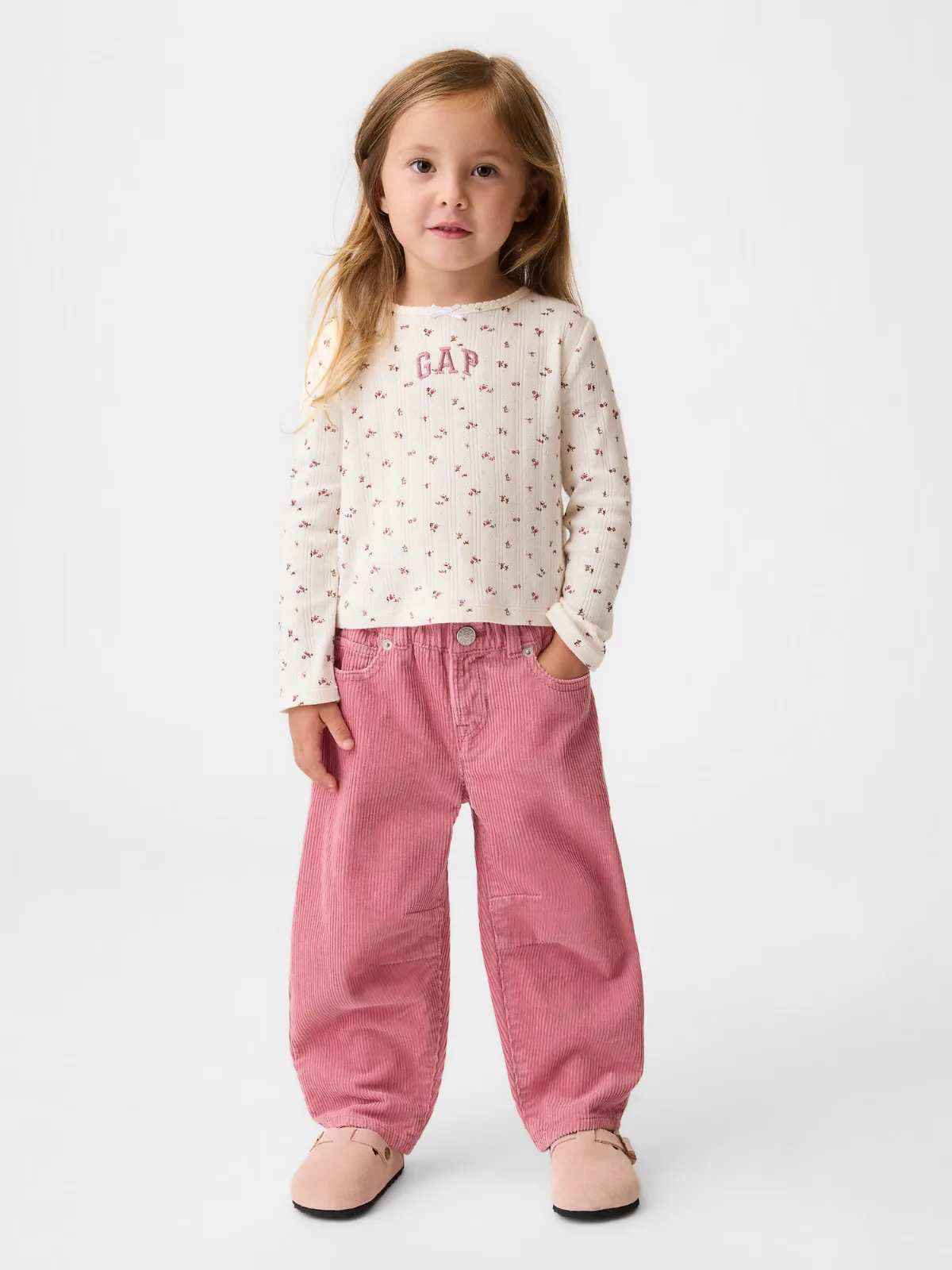 Corduroy Horseshoe Pants by Gap
