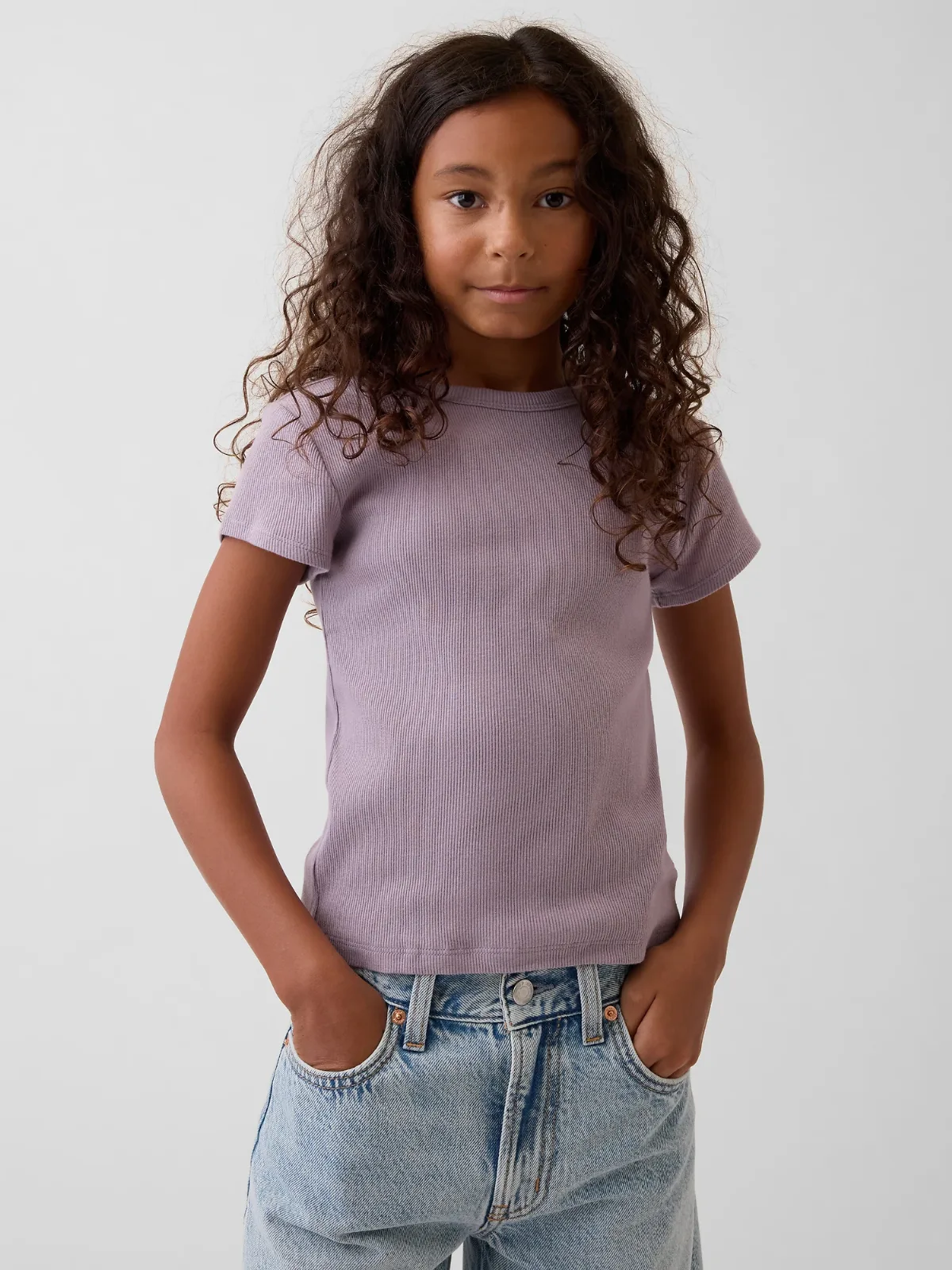 Rib T-Shirt by Gap