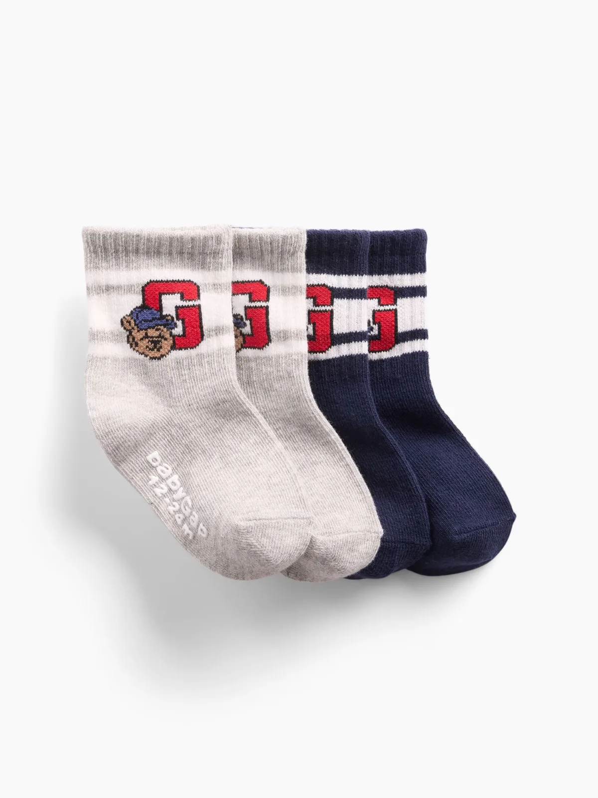 Brannan Bear Varsity Crew Socks (2-Pack) by Gap