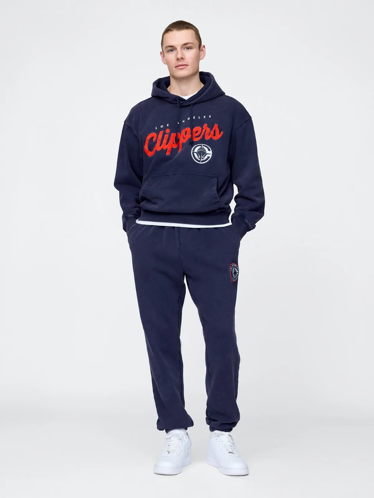 NBA Los Angeles Clippers Logo Heavyweight Joggers by Gap
