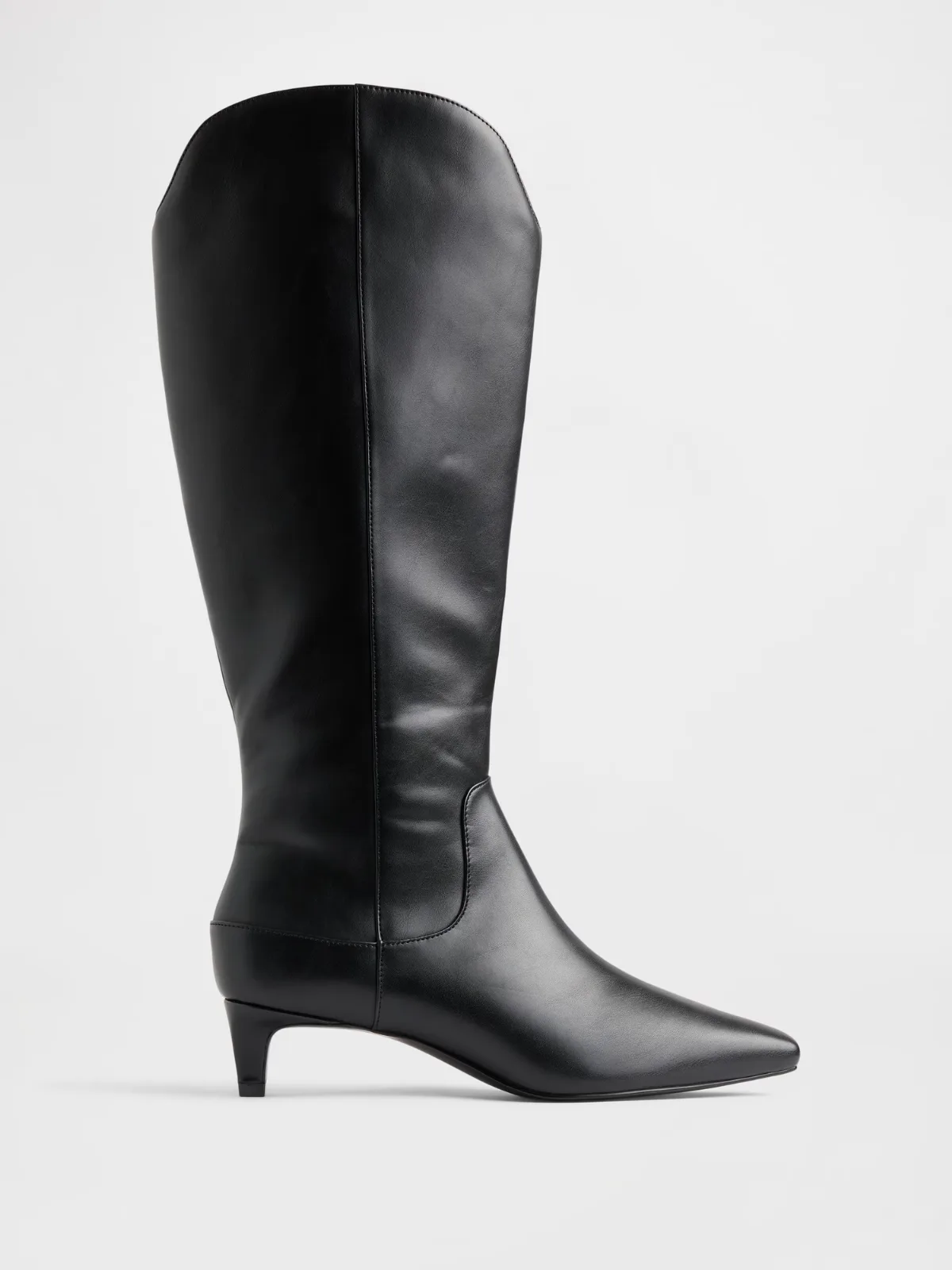 Kitten Heel Pointy Knee High Boots by Gap