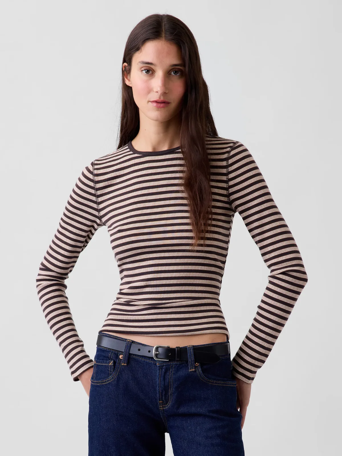 Modern Rib T-Shirt by Gap