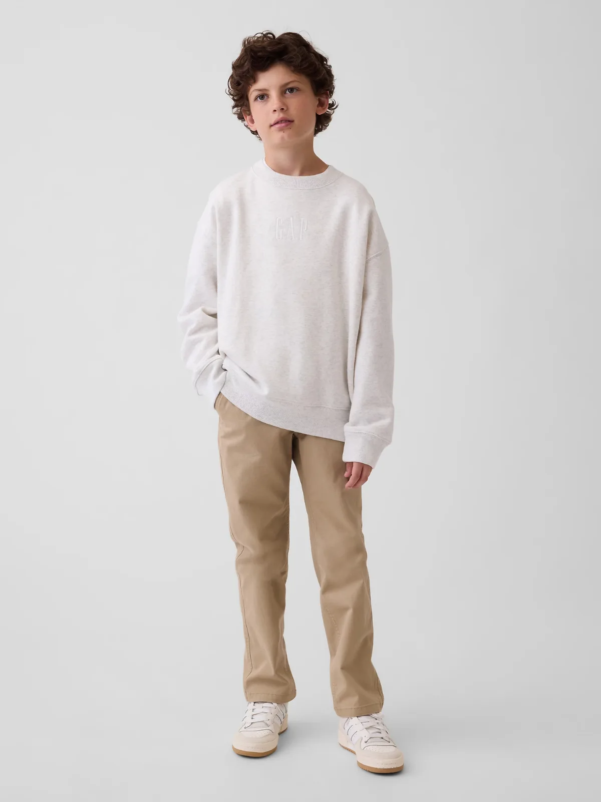Uniform Stretch Slim Khakis by Gap