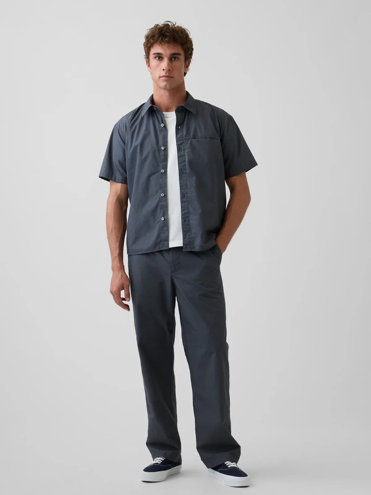 Poplin 90s Loose Pants by Gap