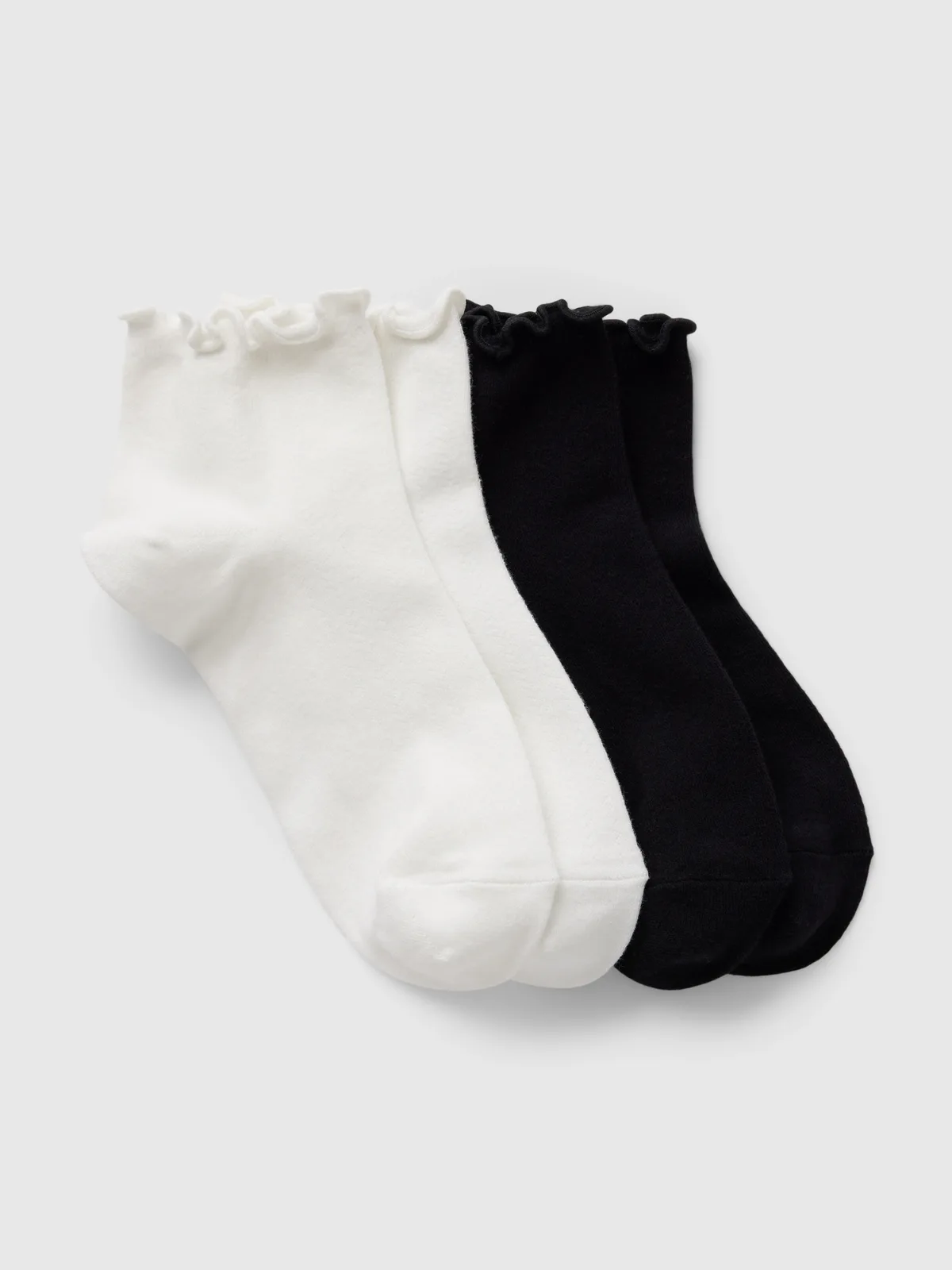 Ruffle-Trim Ankle Socks (2-Pack) by Gap