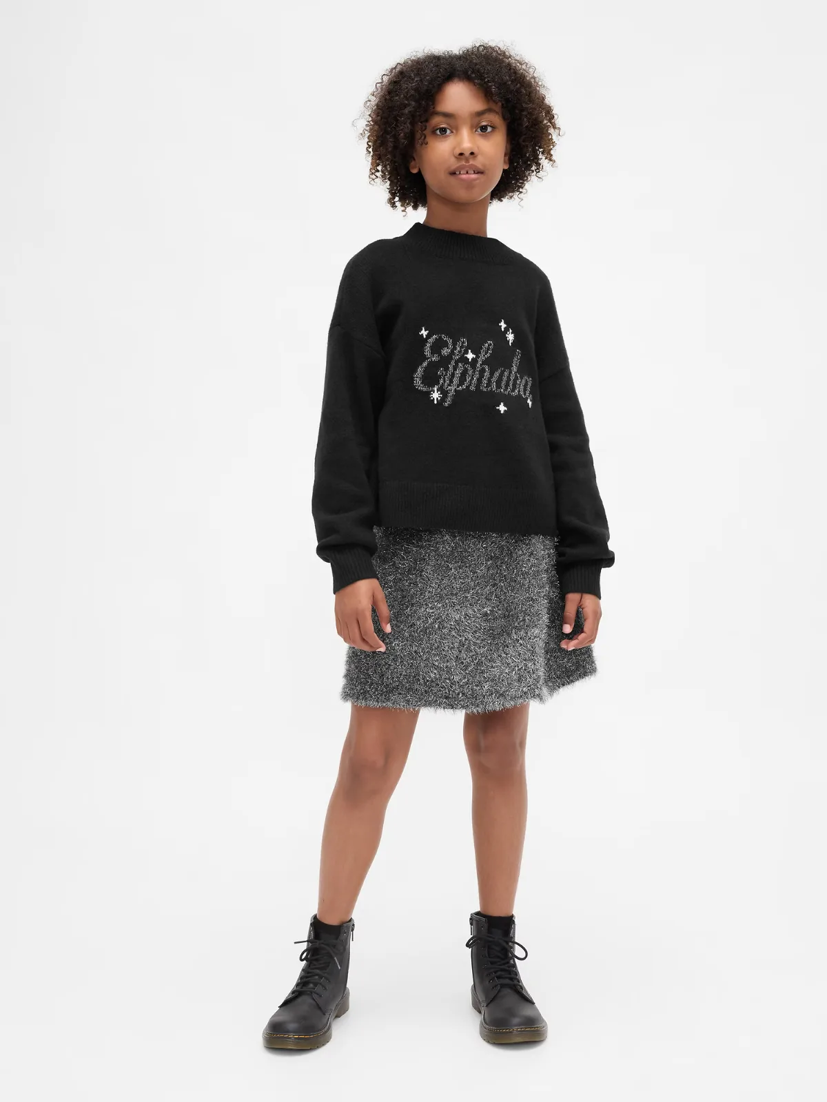 Wicked Tinsel Eyelash Sweater Skirt by Gap