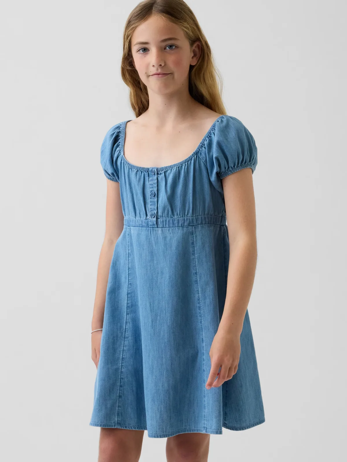 Denim Babydoll Dress by Gap