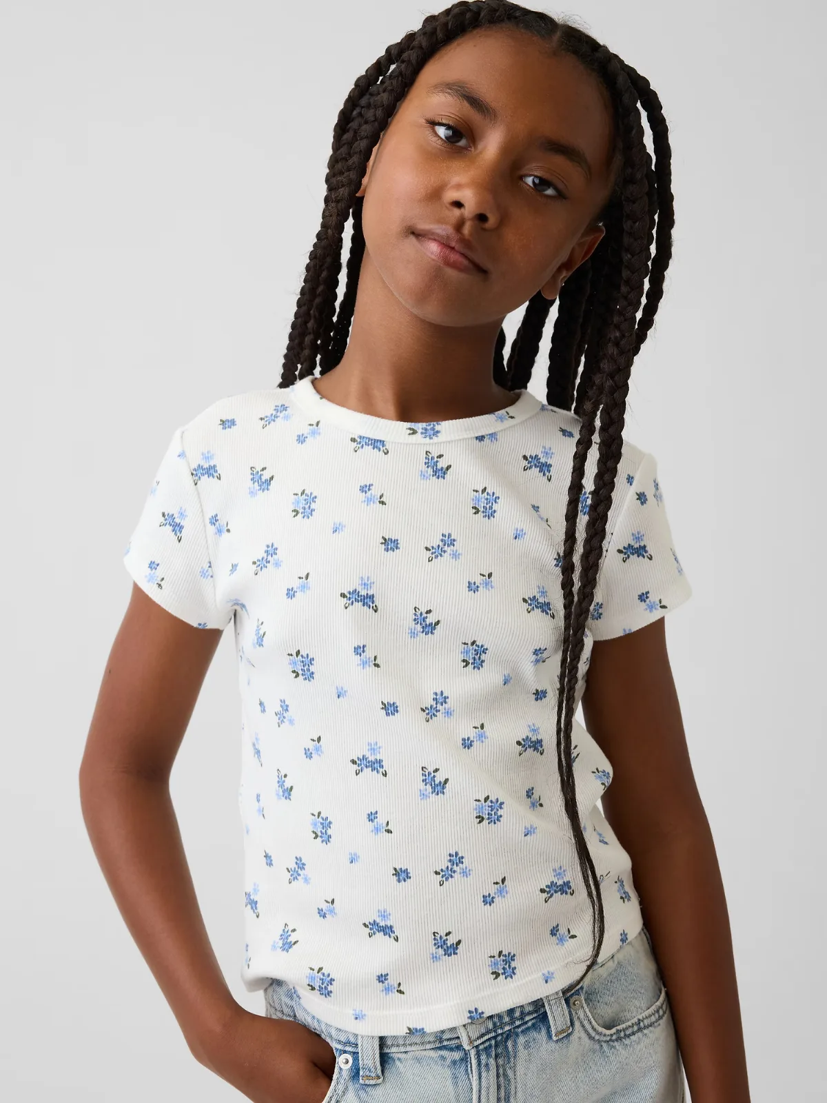 Rib T-Shirt by Gap