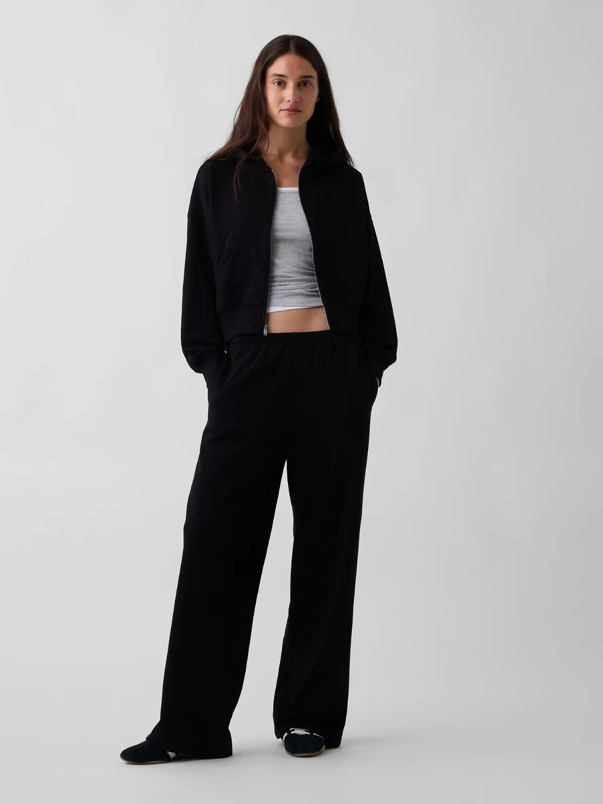 Mid Rise VintageSoft Terry Loose Sweatpants by Gap