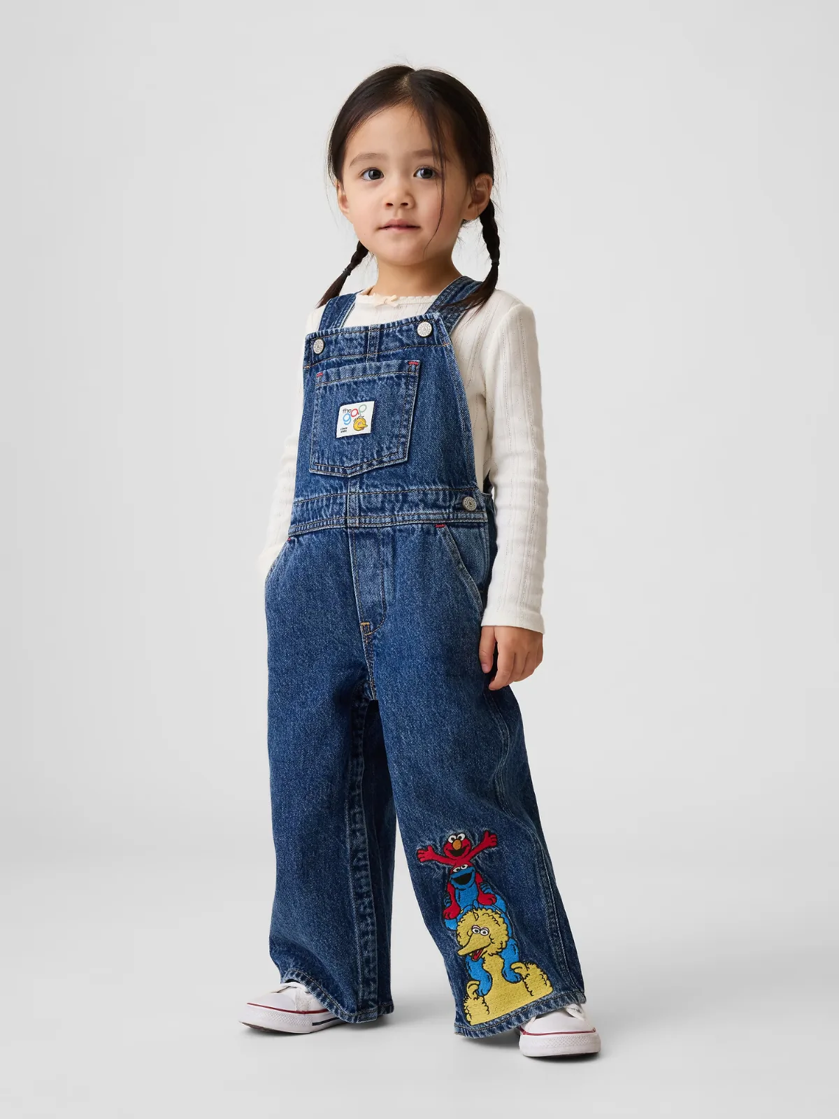 Sesame Street Denim Overalls by Gap