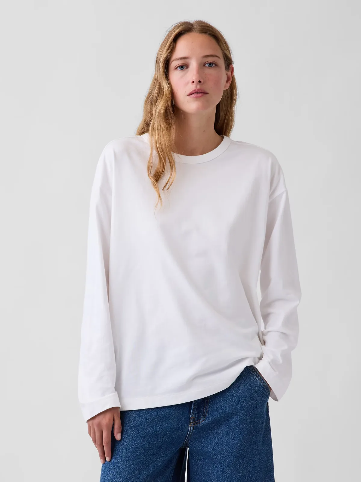 Knit Big T-Shirt by Gap