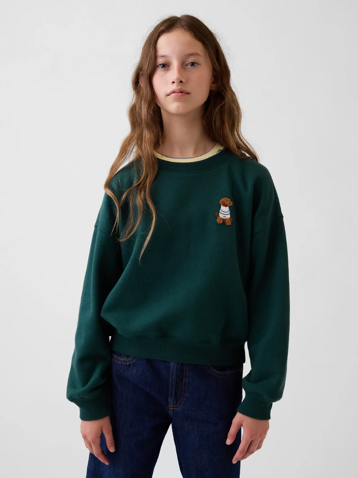 VintageSoft Wedge Sweatshirt by Gap