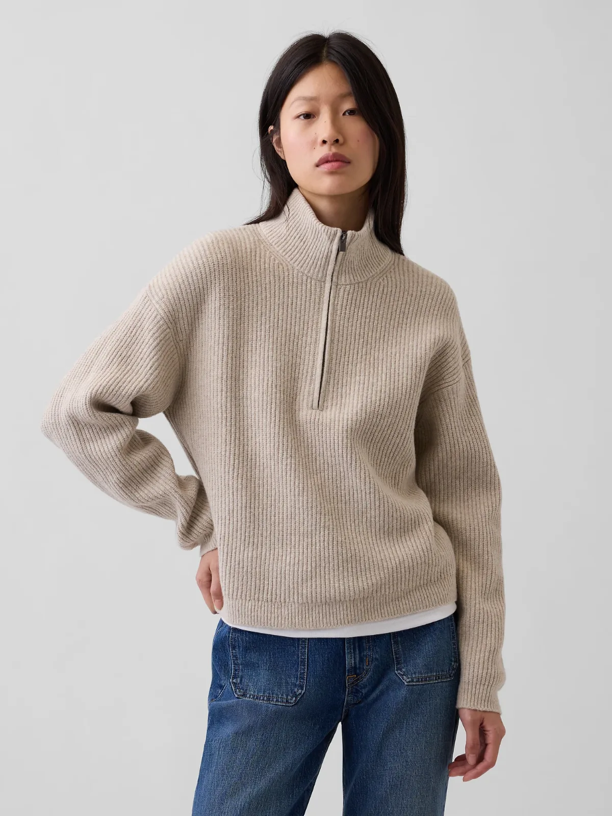 CashSoft Half-Zip Pullover