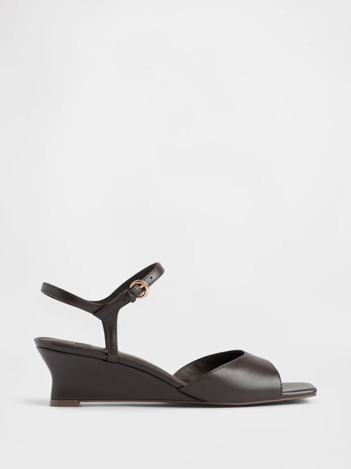 Vegan Leather Wedge Sandals by Gap