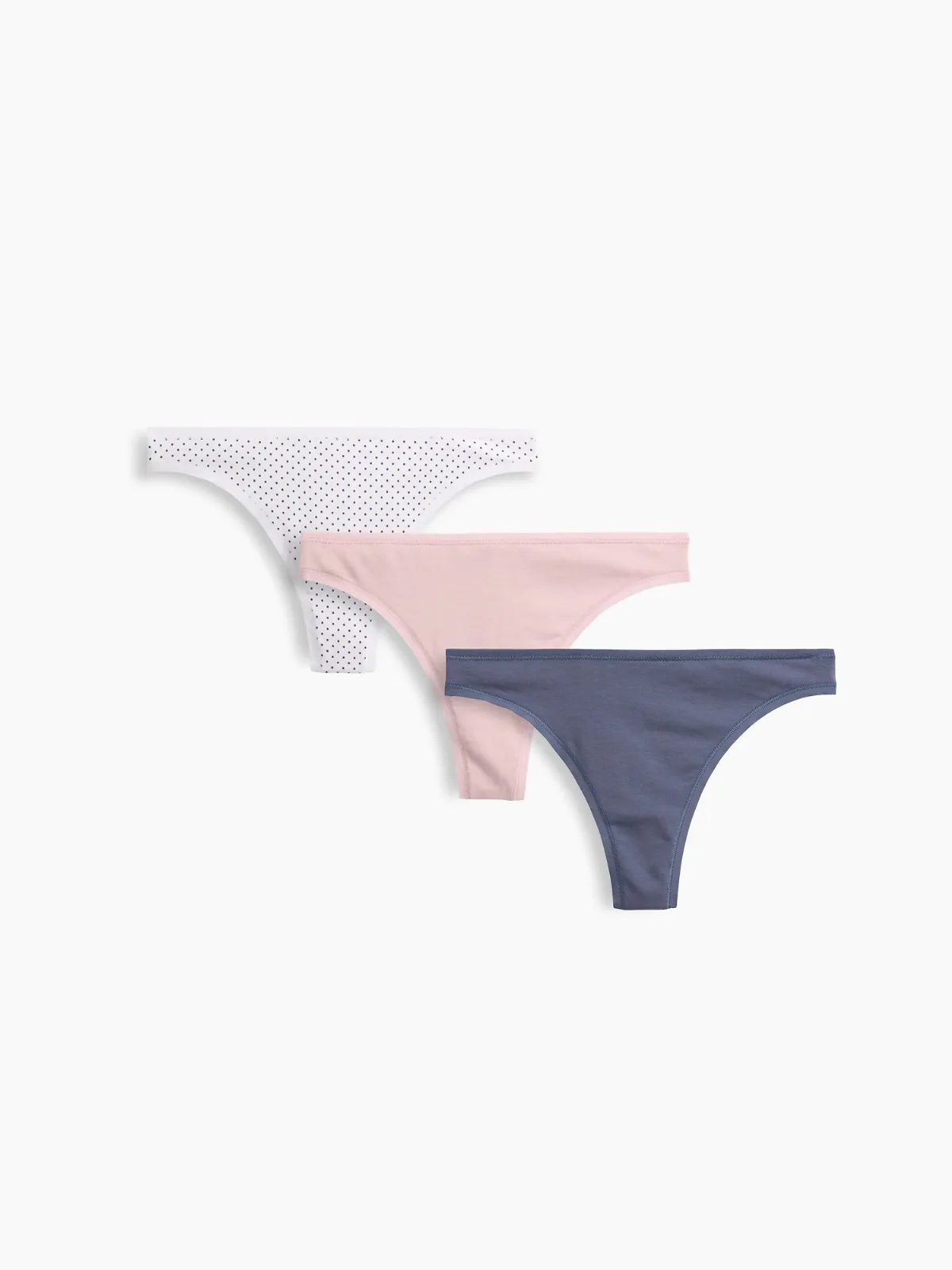 SoftMade Organic Stretch Cotton Thong (3-Pack) by Gap