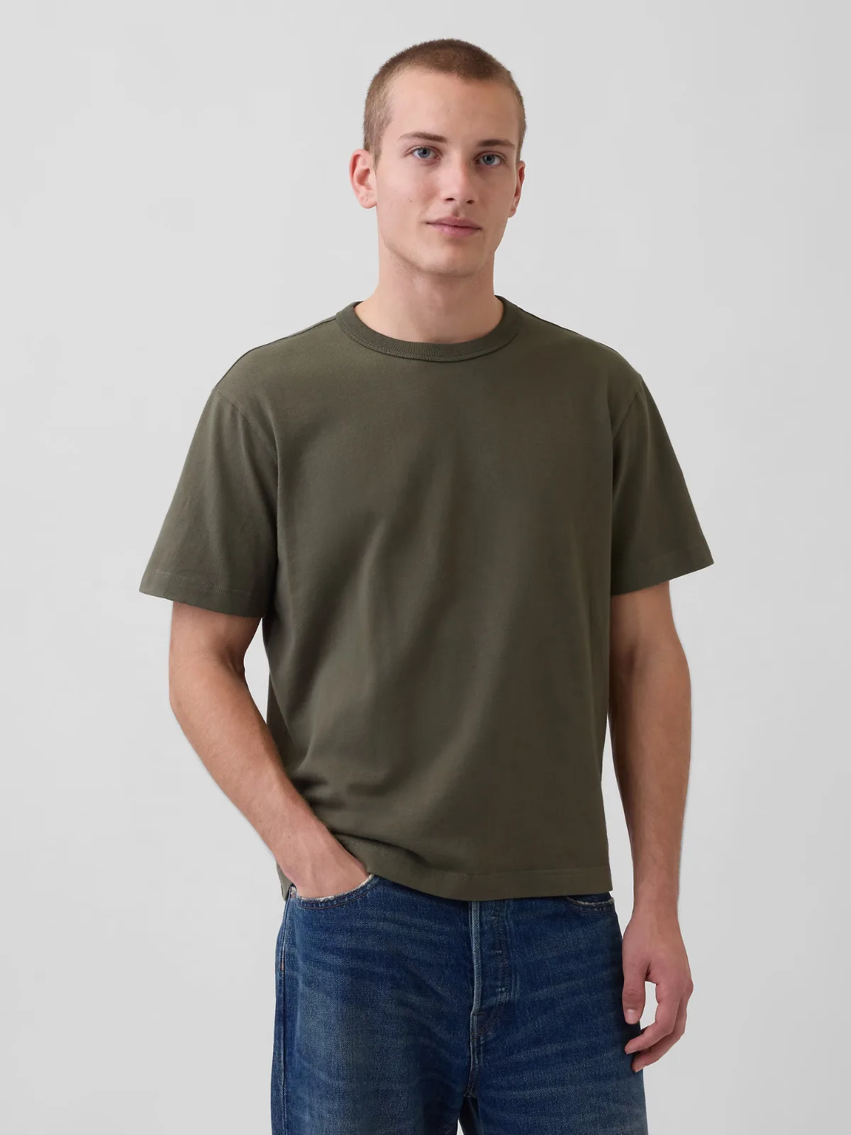 Heavyweight Relaxed T-Shirt by Gap