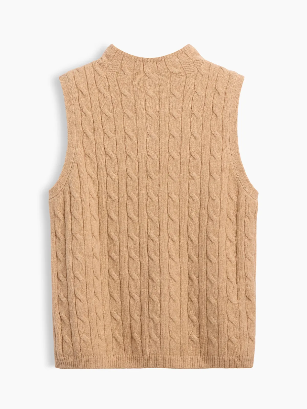 CashSoft Cable-Knit Sweater Vest by Gap
