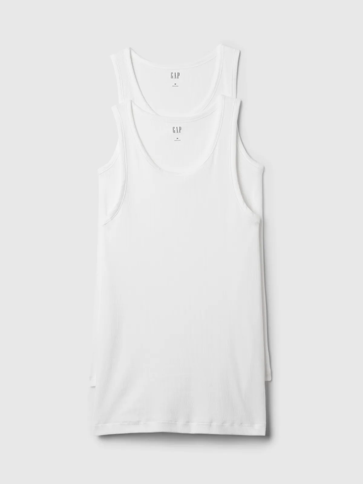 Rib Tank Top (2-Pack) by Gap