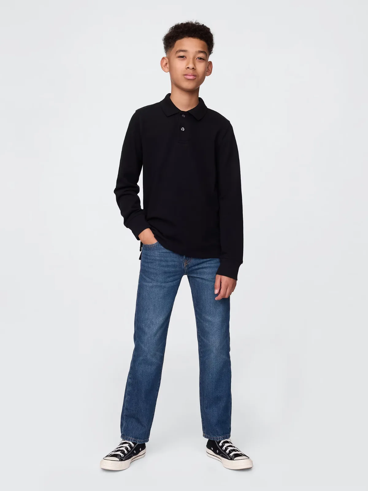 Relaxed Straight Jeans by Gap