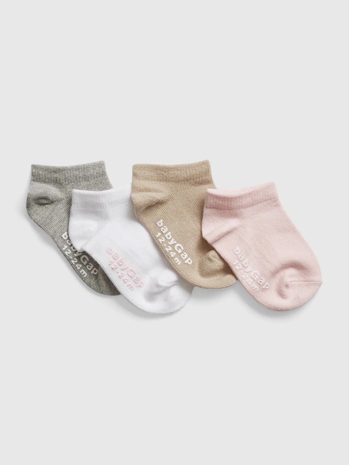No Show Socks (4-Pack) by Gap