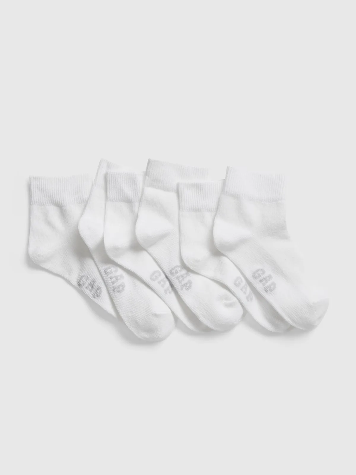 Quarter Crew Socks (3-Pack) by Gap